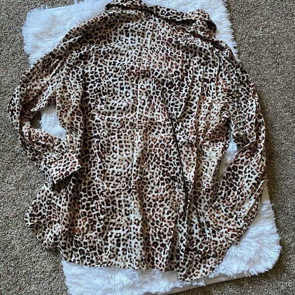 Haute Hippie Tribe Animal Print Top Size 2X - Picture 6 of 6